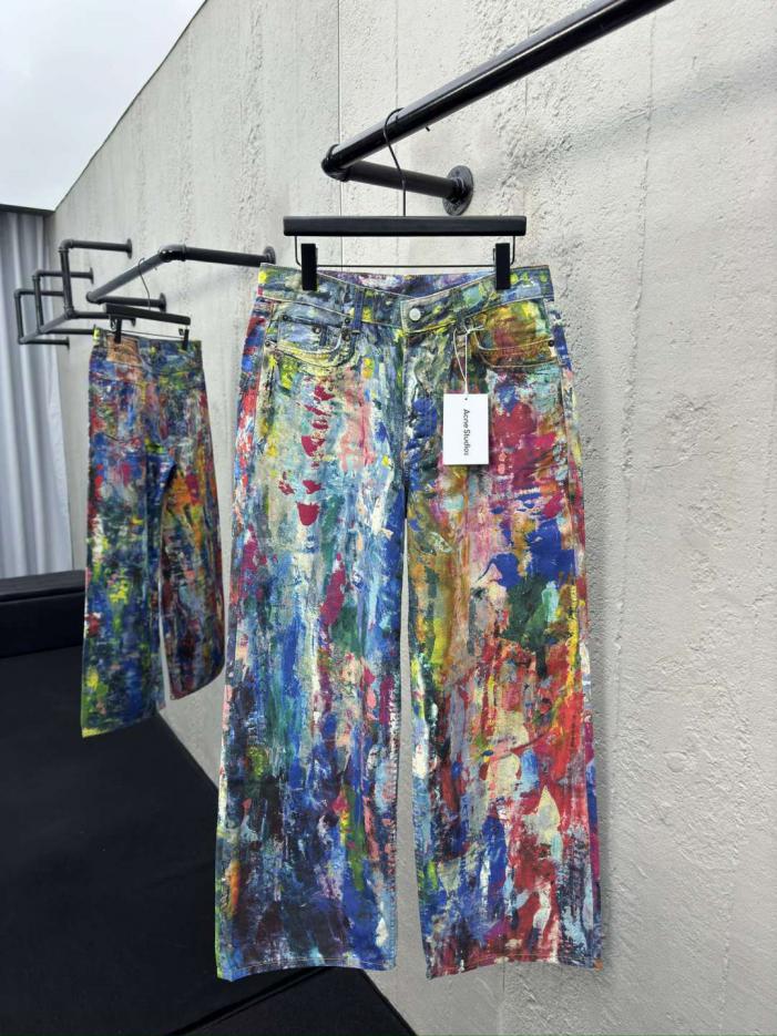designer,replica,clothing,fake,1:1,lv,luxury,high quality Acne Studios paint print jeans (UURJH) designer,replica,clothing,fake,1:1,lv,luxury,high quality Acne Studios paint print jeans (UURJH)