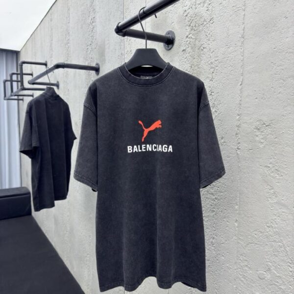 designer,replica,clothing,fake,1:1,lv,luxury,high quality Balenciaga X PUMA Printed Short Sleeve (RHLFD)