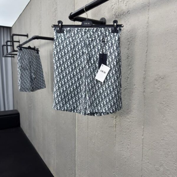 designer,replica,clothing,fake,1:1,lv,luxury,high quality DIOR monogram full print shorts (W43L7)