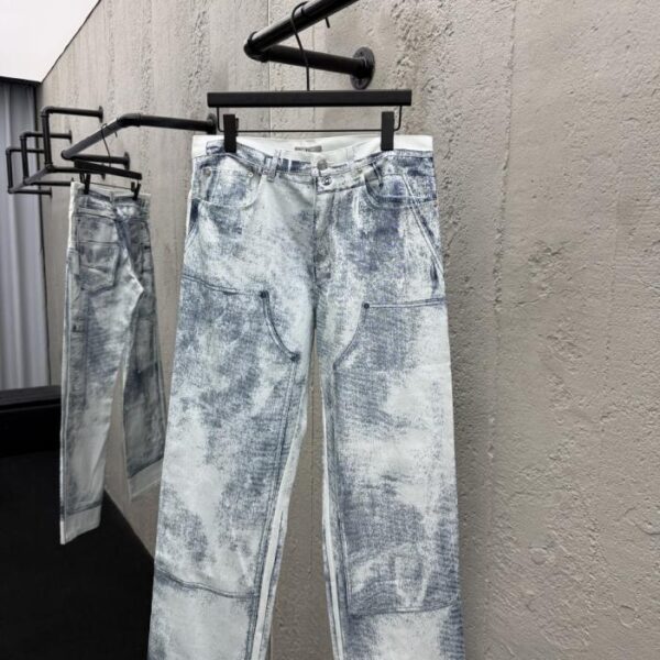 designer,replica,clothing,fake,1:1,lv,luxury,high quality Dior mask print trousers (YMGDU)