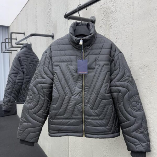 designer,replica,clothing,fake,1:1,lv,luxury,high quality LOUIS VUITTON Stand Collar Padded Jacket (Z7EET)