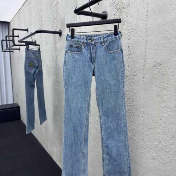 designer,replica,clothing,fake,1:1,lv,luxury,high quality LOUIS VUITTON Rope Embroidery Jeans (NKC3G)
