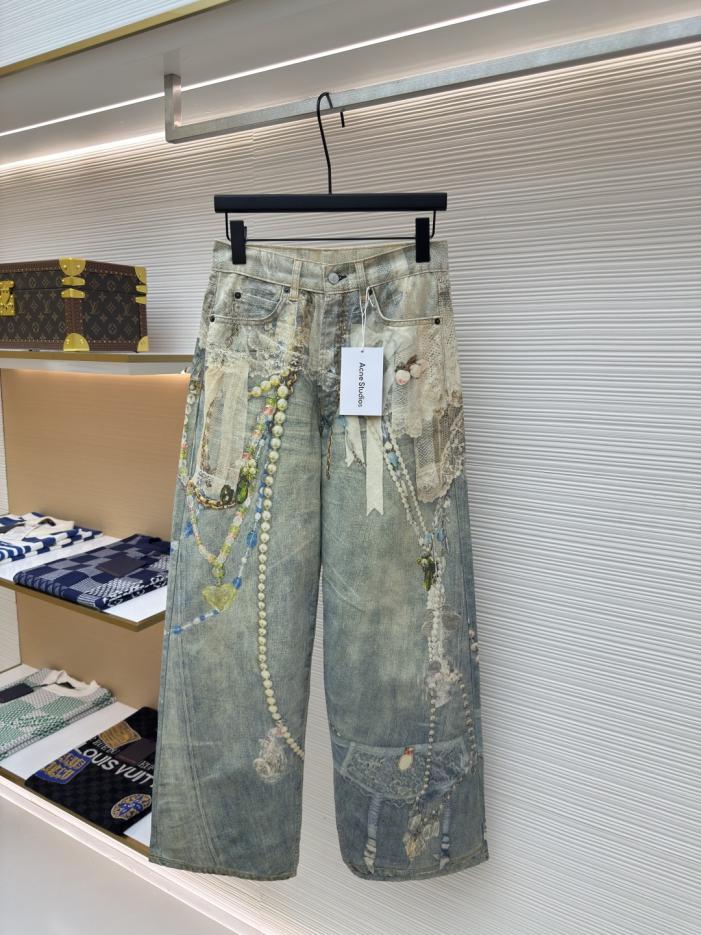 designer,replica,clothing,fake,1:1,lv,luxury,high quality Acne Studios 25SS Lace Jeans (56X0K) designer,replica,clothing,fake,1:1,lv,luxury,high quality Acne Studios 25SS Lace Jeans (56X0K)