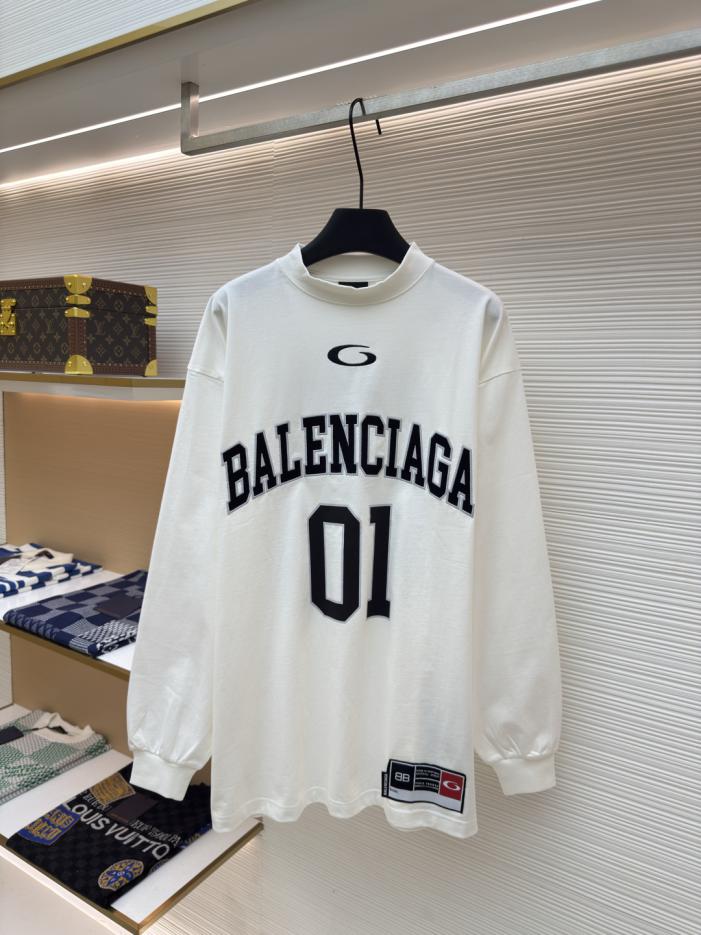 designer,replica,clothing,fake,1:1,lv,luxury,high quality Balenciaga No. 1 jersey embroidered long sleeves (9L6UI) designer,replica,clothing,fake,1:1,lv,luxury,high quality Balenciaga No. 1 jersey embroidered long sleeves (9L6UI)