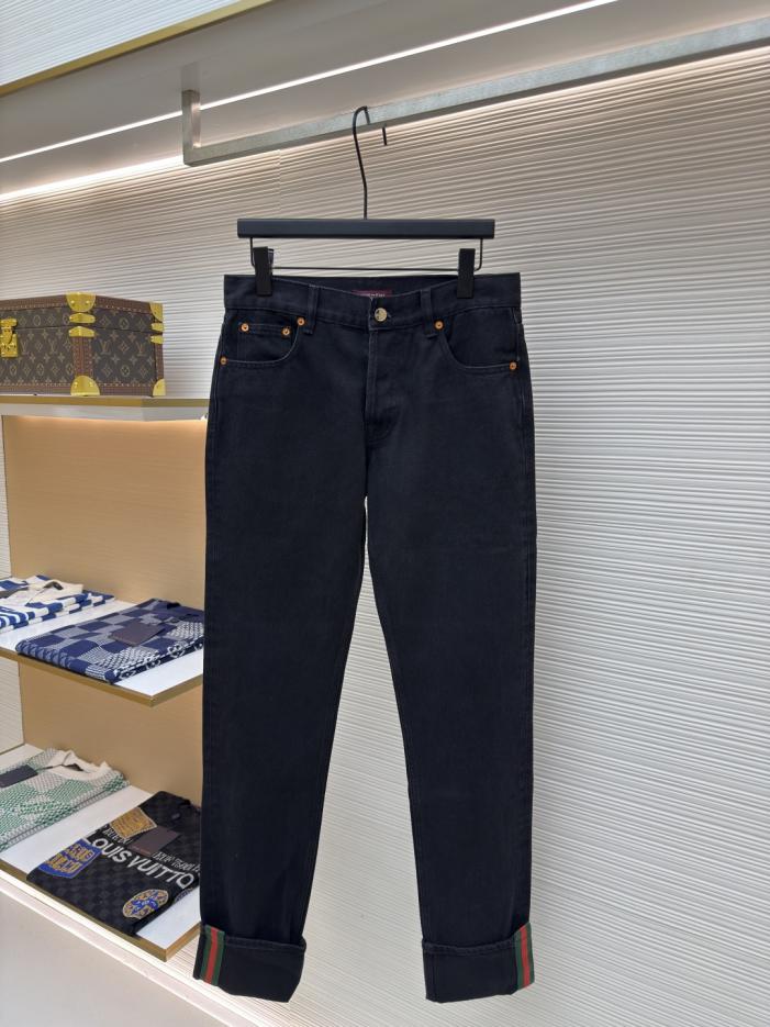 designer,replica,clothing,fake,1:1,lv,luxury,high quality Gucci denim red and green striped jeans (ZXA5V) designer,replica,clothing,fake,1:1,lv,luxury,high quality Gucci denim red and green striped jeans (ZXA5V)