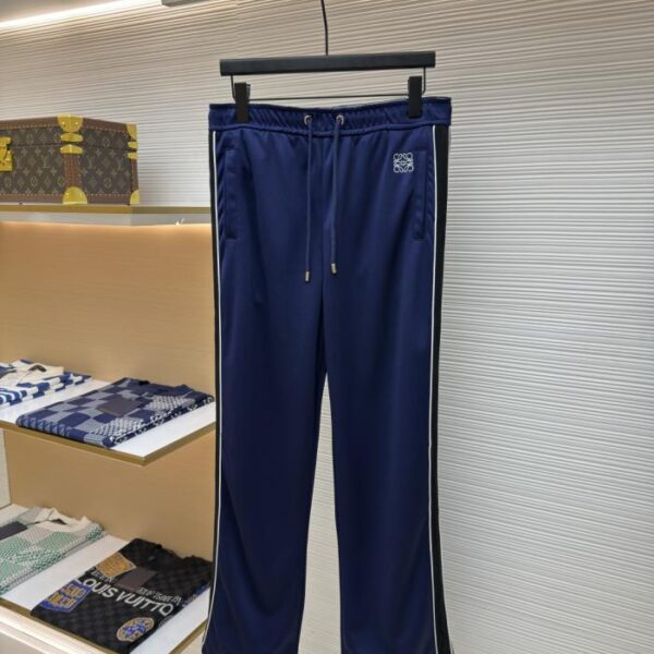 designer,replica,clothing,fake,1:1,lv,luxury,high quality LOEWE Embroidered Web Trousers (EJUCM)