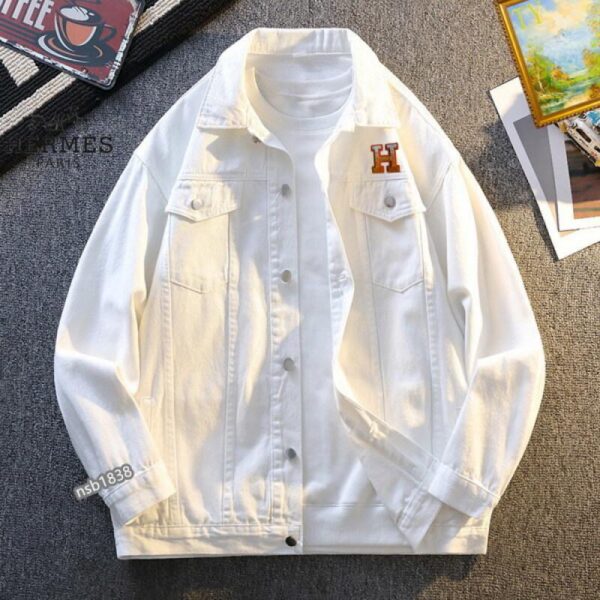 designer,replica,clothing,fake,1:1,lv,luxury,high quality Herm猫s jacket (F56A)