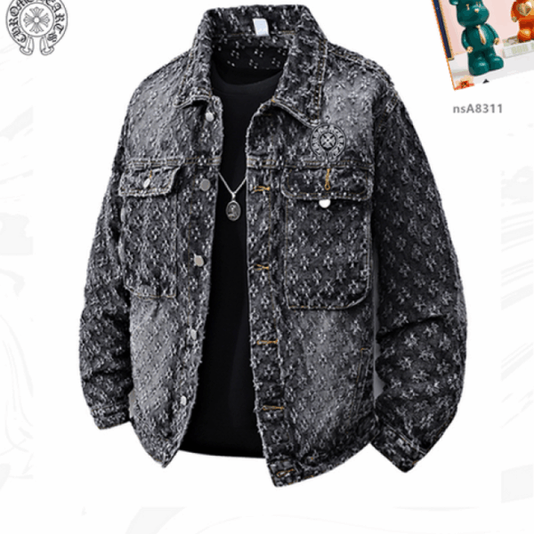 designer,replica,clothing,fake,1:1,lv,luxury,high quality Chrome Hearts Jacket(B454)