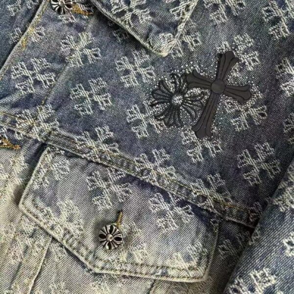 designer,replica,clothing,fake,1:1,lv,luxury,high quality Chrome Hearts Jacket(CF57)