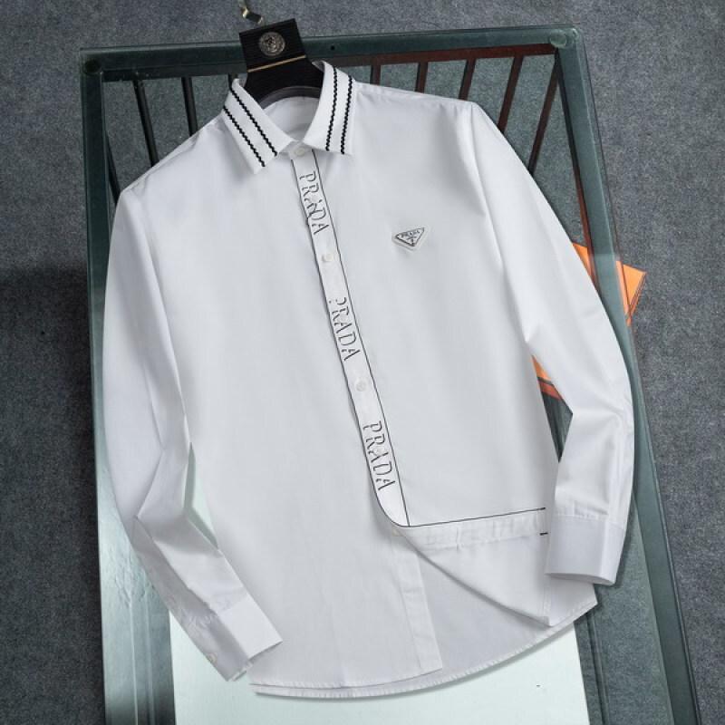 designer,replica,clothing,fake,1:1,lv,luxury,high quality Prada long-sleeved shirt (1F09)