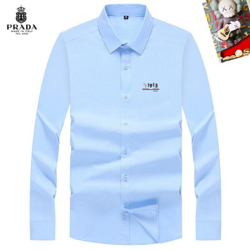 designer,replica,clothing,fake,1:1,lv,luxury,high quality Prada long-sleeved shirt(8177)