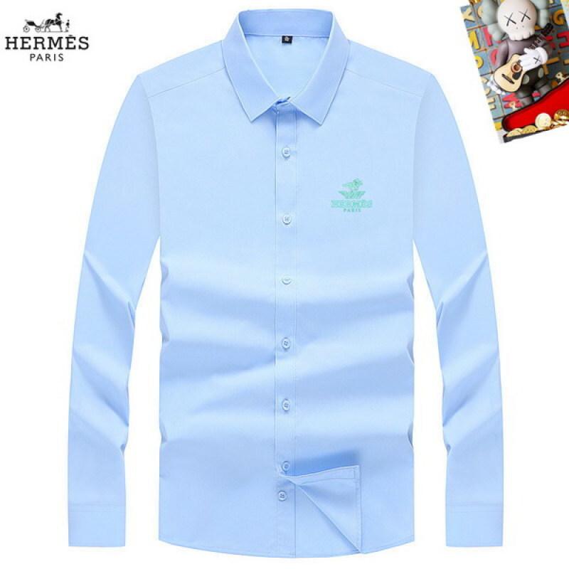 designer,replica,clothing,fake,1:1,lv,luxury,high quality Herm猫s long-sleeved shirt (F106)