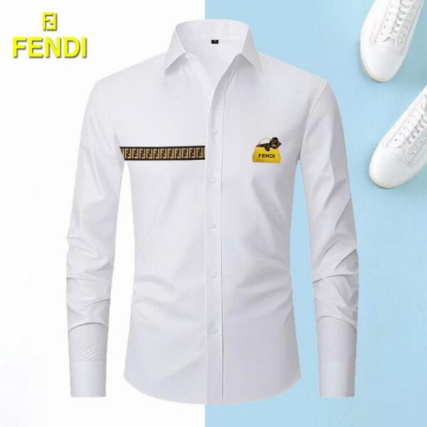 designer,replica,clothing,fake,1:1,lv,luxury,high quality Fendi long-sleeved shirt (FACA)