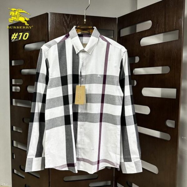 designer,replica,clothing,fake,1:1,lv,luxury,high quality Burberry long-sleeved shirt(3509)