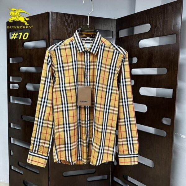 designer,replica,clothing,fake,1:1,lv,luxury,high quality Burberry long-sleeved shirt (4C8C)