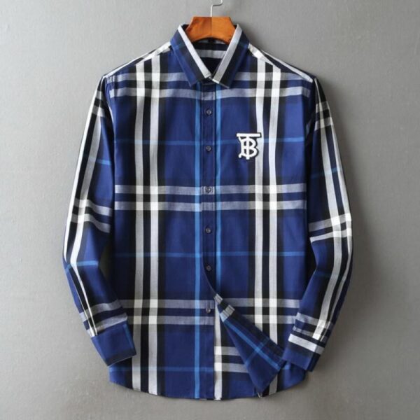 designer,replica,clothing,fake,1:1,lv,luxury,high quality Burberry long-sleeved shirt (5C54)
