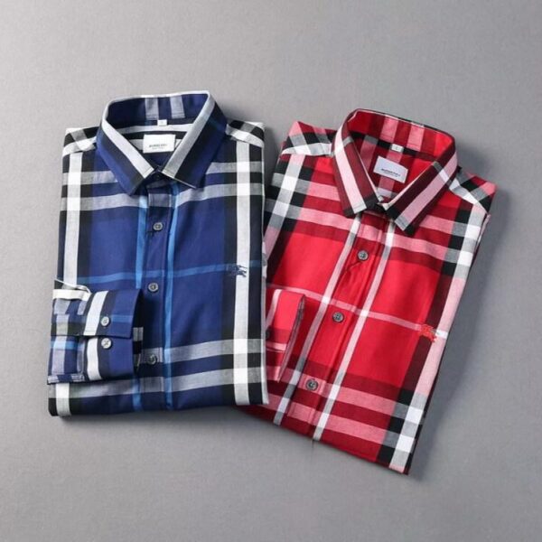 designer,replica,clothing,fake,1:1,lv,luxury,high quality Burberry long-sleeved shirt (D9A2)