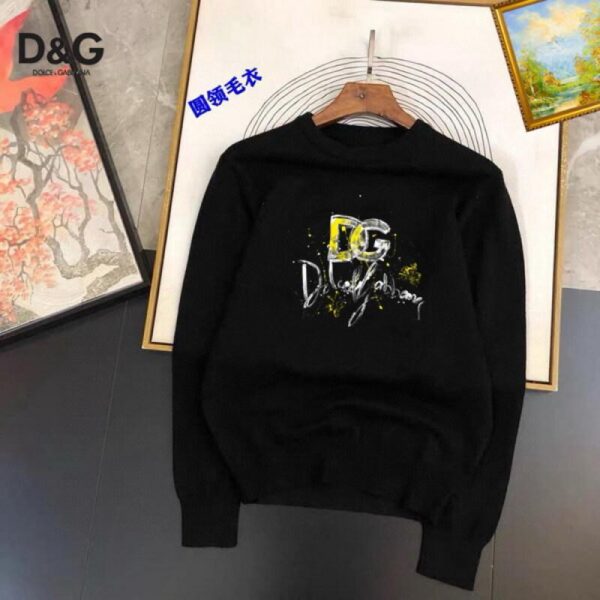 designer,replica,clothing,fake,1:1,lv,luxury,high quality D&G sweater(3973)