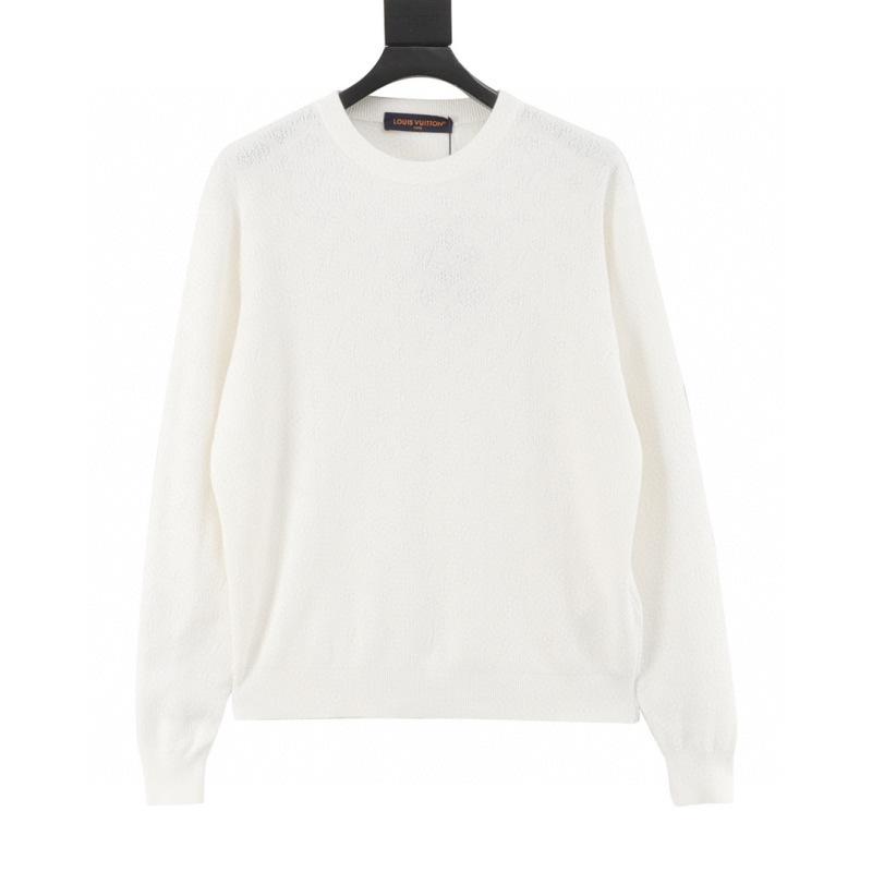 designer,replica,clothing,fake,1:1,lv,luxury,high quality LV obscure knitted pointelle stitching cotton round neck sweater (06CB) designer,replica,clothing,fake,1:1,lv,luxury,high quality LV obscure knitted pointelle stitching cotton round neck sweater (06CB)