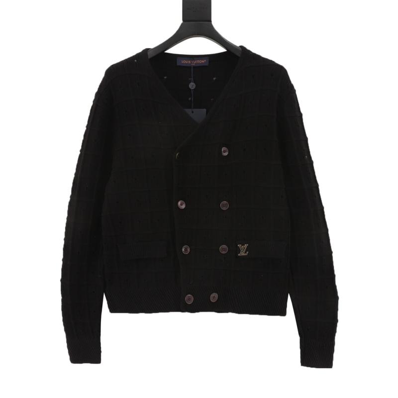 designer,replica,clothing,fake,1:1,lv,luxury,high quality LV hollow double-breasted knitted cardigan (1015) designer,replica,clothing,fake,1:1,lv,luxury,high quality LV hollow double-breasted knitted cardigan (1015)
