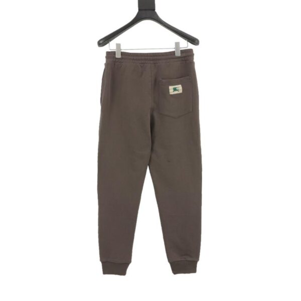 designer,replica,clothing,fake,1:1,lv,luxury,high quality Burberry embroidered warhorse back pocket logo trousers (9625)