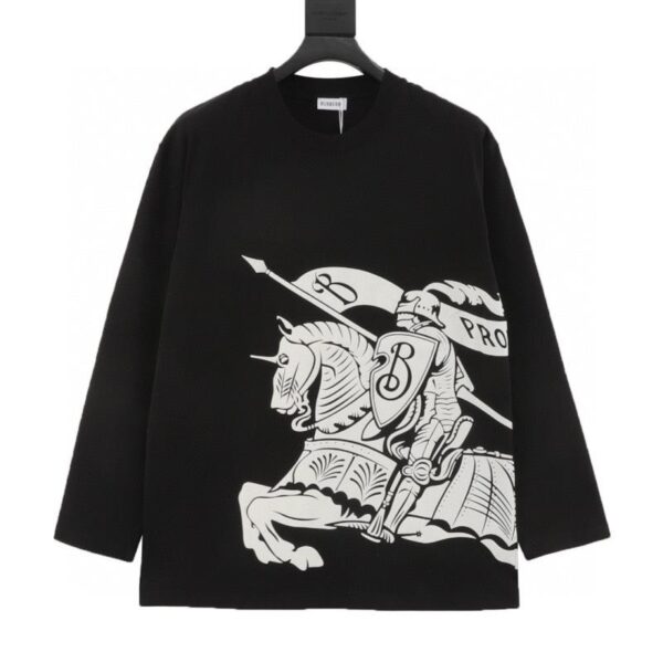 designer,replica,clothing,fake,1:1,lv,luxury,high quality Burberry Foam Horse Long Sleeve (CF9B)