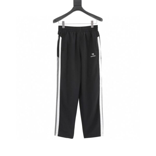 designer,replica,clothing,fake,1:1,lv,luxury,high quality Balenciaga embroidered logo woven trousers (C3B3)