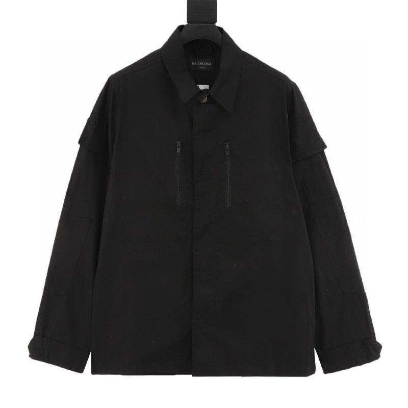 designer,replica,clothing,fake,1:1,lv,luxury,high quality Balenciaga Single-breasted work shirt jacket (4554) designer,replica,clothing,fake,1:1,lv,luxury,high quality Balenciaga Single-breasted work shirt jacket (4554)