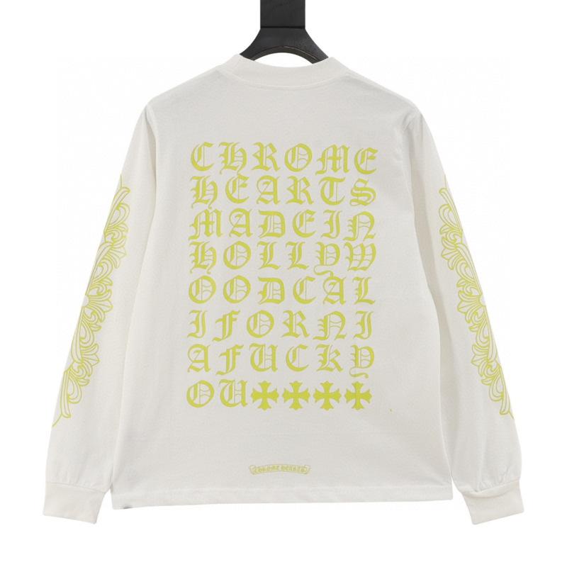 designer,replica,clothing,fake,1:1,lv,luxury,high quality Chrome Hearts Sanskrit lemon green round neck long sleeve (FBDA) designer,replica,clothing,fake,1:1,lv,luxury,high quality Chrome Hearts Sanskrit lemon green round neck long sleeve (FBDA)