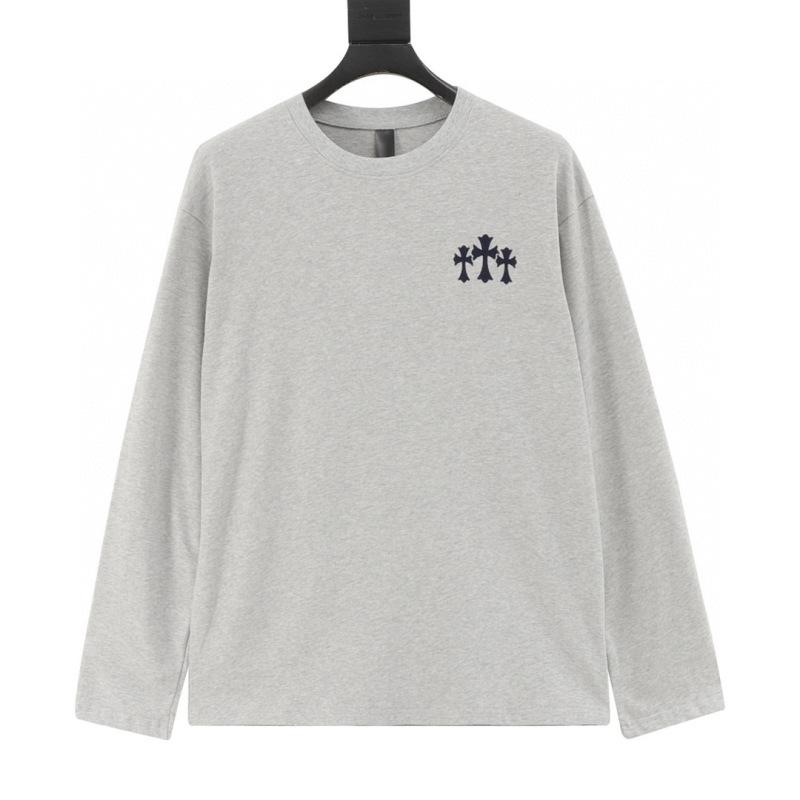 designer,replica,clothing,fake,1:1,lv,luxury,high quality Chrome Hearts Flocked Logo Printed Crew Neck Long Sleeve T-Shirt (205A) designer,replica,clothing,fake,1:1,lv,luxury,high quality Chrome Hearts Flocked Logo Printed Crew Neck Long Sleeve T-Shirt (205A)