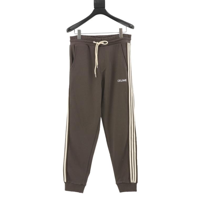designer,replica,clothing,fake,1:1,lv,luxury,high quality Celine Side Web Embroidered Logo Cuffed Trousers (936B) designer,replica,clothing,fake,1:1,lv,luxury,high quality Celine Side Web Embroidered Logo Cuffed Trousers (936B)