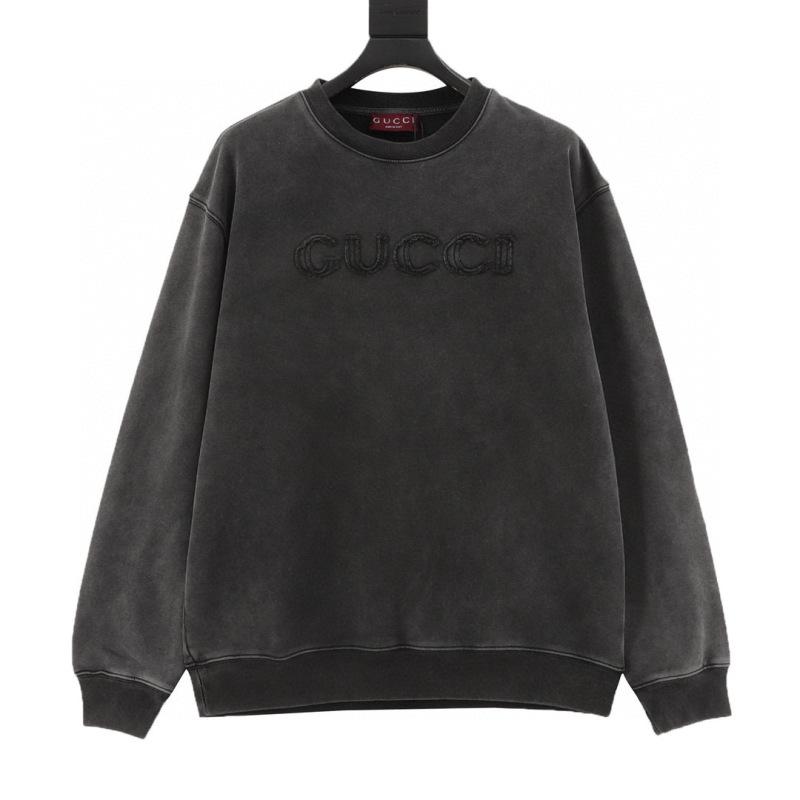designer,replica,clothing,fake,1:1,lv,luxury,high quality Gucci damaged letter patch embroidered round neck sweatshirt (3FF0) designer,replica,clothing,fake,1:1,lv,luxury,high quality Gucci damaged letter patch embroidered round neck sweatshirt (3FF0)