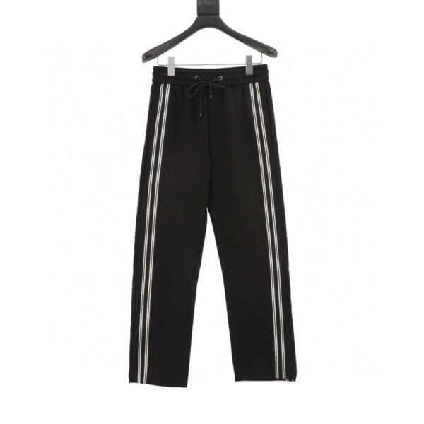 designer,replica,clothing,fake,1:1,lv,luxury,high quality Loewe Back Pocket Braided Embroidered Web Casual Pants (617D)