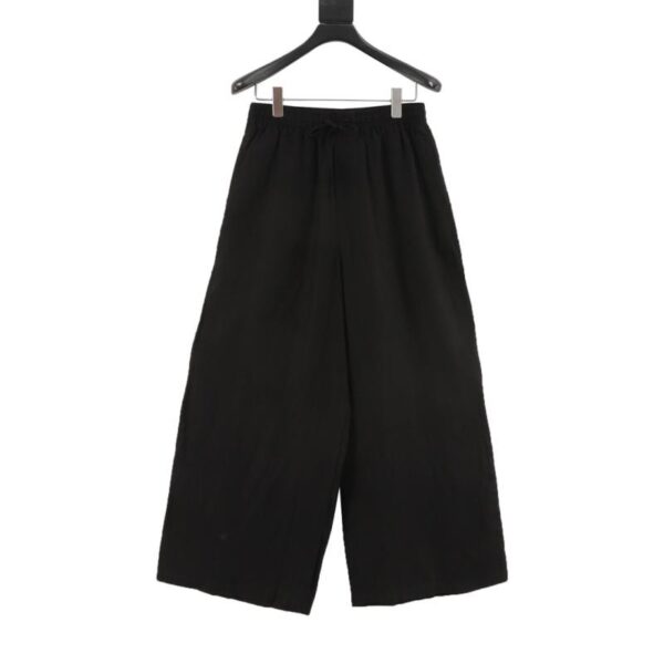 designer,replica,clothing,fake,1:1,lv,luxury,high quality Loewe Anagram hollow embroidered linen trousers (4CBE)