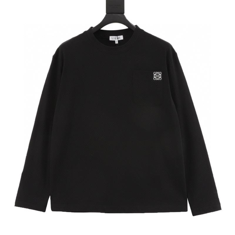 designer,replica,clothing,fake,1:1,lv,luxury,high quality Loewe classic pocket logo small embroidered long-sleeved T-shirt (D1F7) designer,replica,clothing,fake,1:1,lv,luxury,high quality Loewe classic pocket logo small embroidered long-sleeved T-shirt (D1F7)