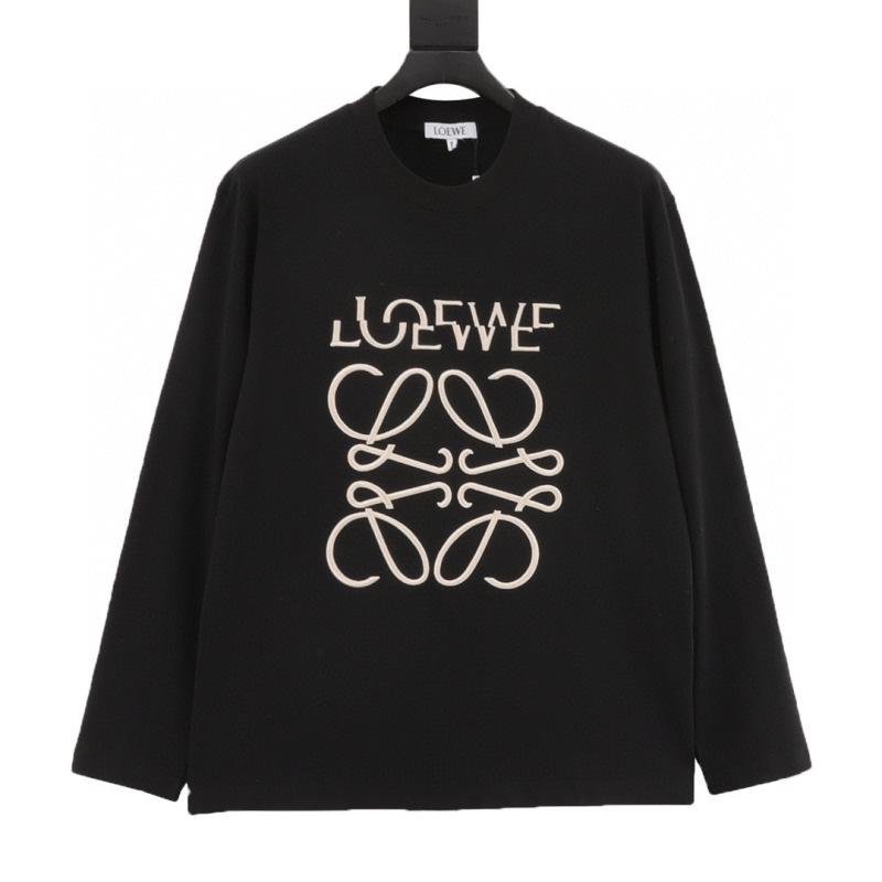 designer,replica,clothing,fake,1:1,lv,luxury,high quality Loewe classic style dislocation logo three-dimensional embroidery long sleeve T-shirt (0D86) designer,replica,clothing,fake,1:1,lv,luxury,high quality Loewe classic style dislocation logo three-dimensional embroidery long sleeve T-shirt (0D86)