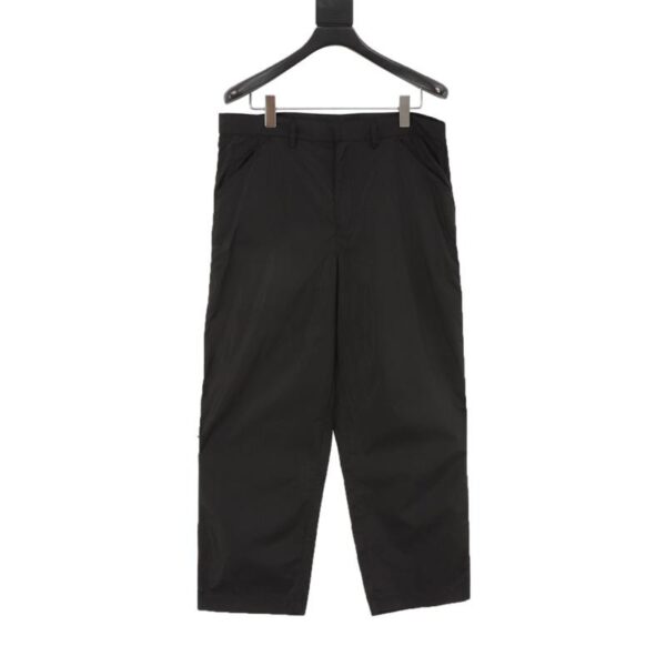 designer,replica,clothing,fake,1:1,lv,luxury,high quality PRADA Recycled Nylon Trousers with Back Flap Pockets (F9B7)