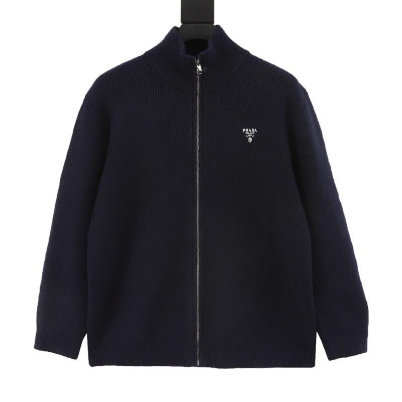 designer,replica,clothing,fake,1:1,lv,luxury,high quality PRADA Inverted triangle knitted zipper cardigan jacket (3E7C) designer,replica,clothing,fake,1:1,lv,luxury,high quality PRADA Inverted triangle knitted zipper cardigan jacket (3E7C)