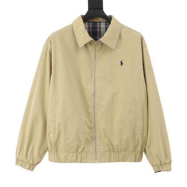 designer,replica,clothing,fake,1:1,lv,luxury,high quality Ralph Lauren R45 lapel embroidery reversible jacket (B734)