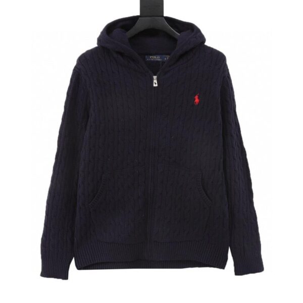 designer,replica,clothing,fake,1:1,lv,luxury,high quality Ralph Lauren Small Label Knit Zipper Jacket (7673)