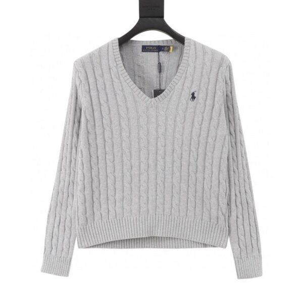 designer,replica,clothing,fake,1:1,lv,luxury,high quality Ralph Lauren Small Label Knitted Sweetheart Neckline (967E)