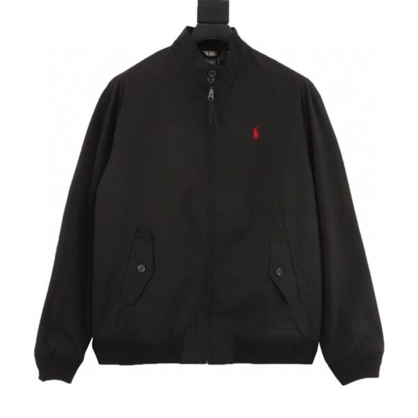 designer,replica,clothing,fake,1:1,lv,luxury,high quality Ralph Lauren R23 White Baihe men’s old money style old cadre stand collar workwear Harrington jacket (A631)