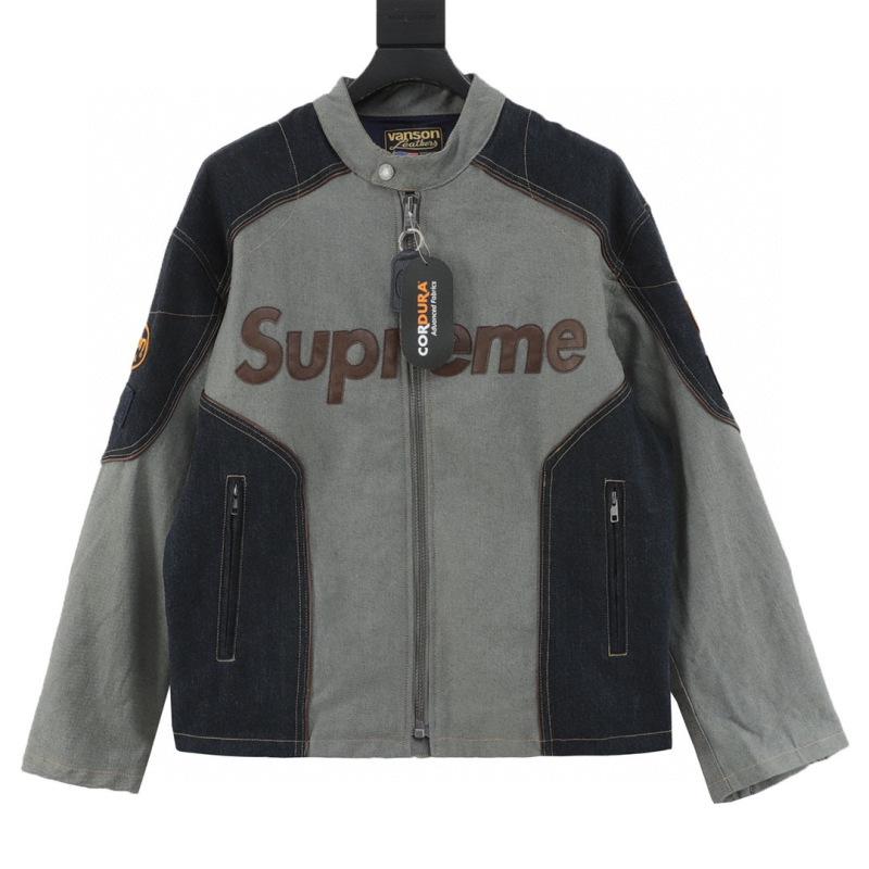 designer,replica,clothing,fake,1:1,lv,luxury,high quality Supreme x Vanson Leathers x Cordura joint model WEEK13 Cotton Jacket leather logo patch zipper stitching American trend (C567) designer,replica,clothing,fake,1:1,lv,luxury,high quality Supreme x Vanson Leathers x Cordura joint model WEEK13 Cotton Jacket leather logo patch zipper stitching American trend (C567)