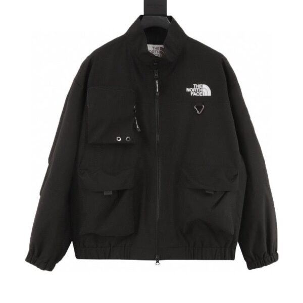 designer,replica,clothing,fake,1:1,lv,luxury,high quality THE North Face Solid Color Zipper Functional Outdoor Jacket (6467)