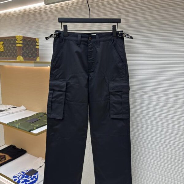 designer,replica,clothing,fake,1:1,lv,luxury,high quality Celine Web Lettering Pants (SI44Y)