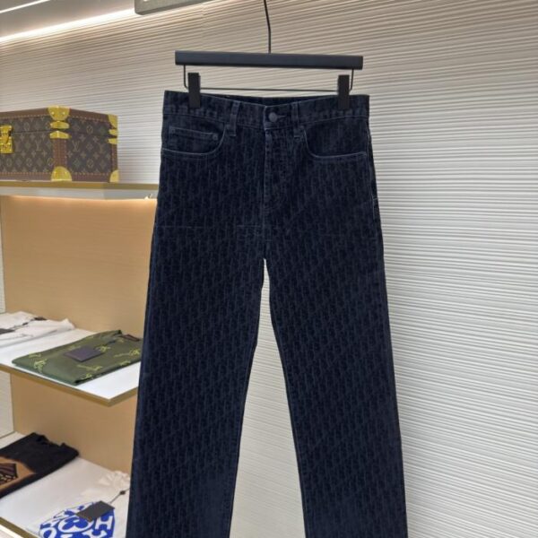 designer,replica,clothing,fake,1:1,lv,luxury,high quality Dior x KAWS collaboration jeans (D095W)