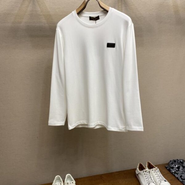 designer,replica,clothing,fake,1:1,lv,luxury,high quality DG Unisex Round Neck Long Sleeve T-Shirt