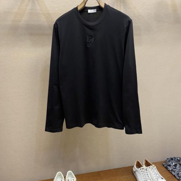 designer,replica,clothing,fake,1:1,lv,luxury,high quality Dior Unisex Round Neck Long Sleeve T-shirt