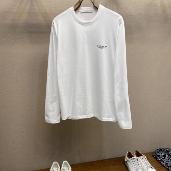designer,replica,clothing,fake,1:1,lv,luxury,high quality Givenchy Unisex Crew Neck Long Sleeve T-shirt