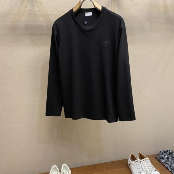designer,replica,clothing,fake,1:1,lv,luxury,high quality Moncler Unisex Crew Neck Long Sleeve T-Shirt